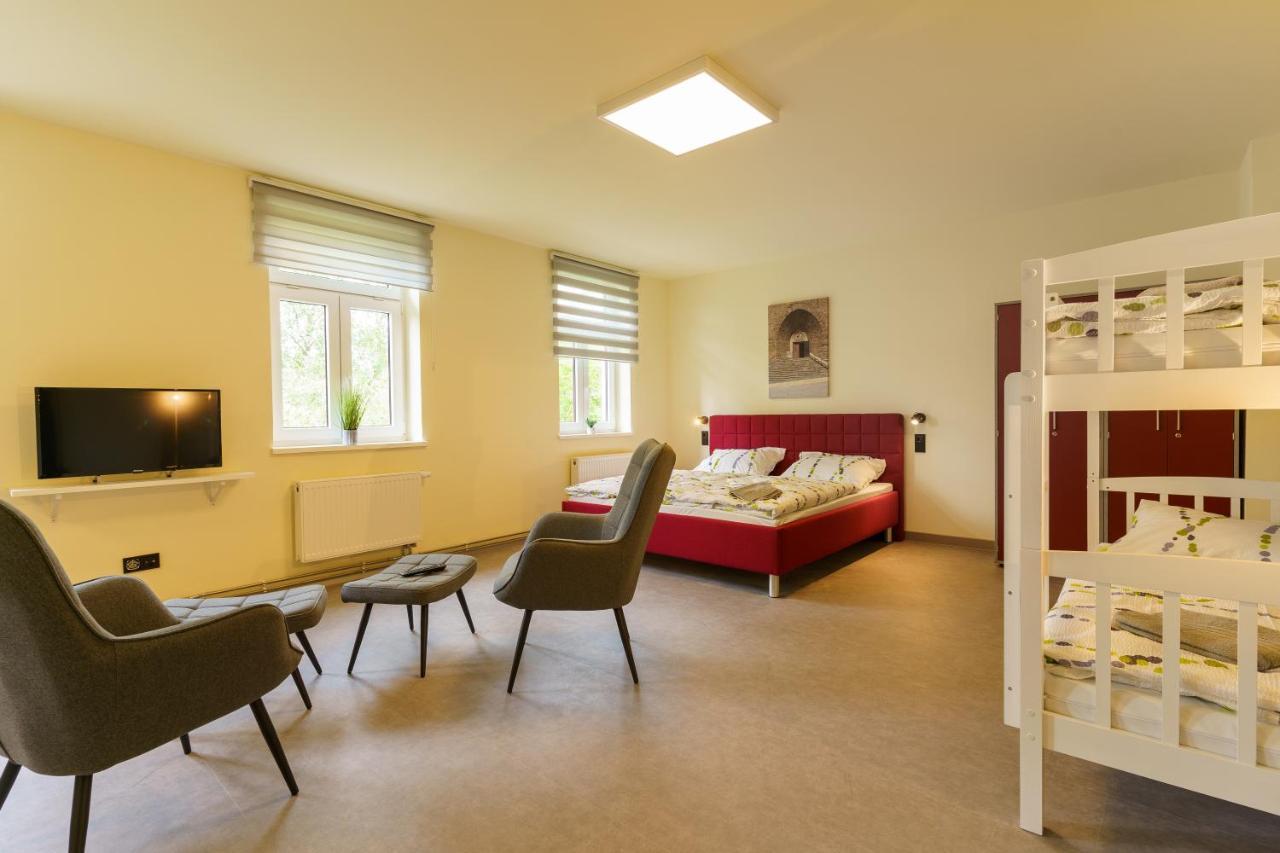Hotel Und Hostel Gleisbett Annaberg-Buchholz Esterno foto